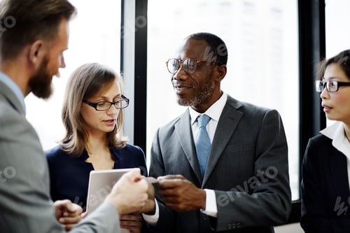 Preview: Colleagues White Collar Worker Teamwork Ideas Concept