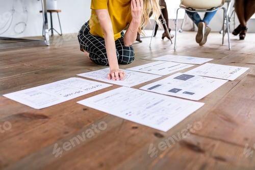 Preview: Sit on the floor planning a business strategy