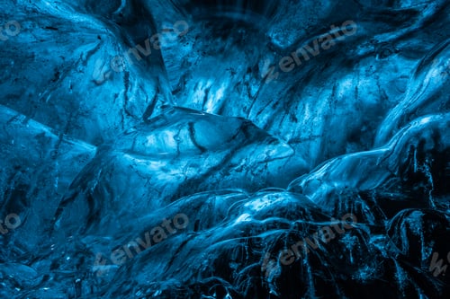 Preview: Inside a glacier ice cave in Iceland