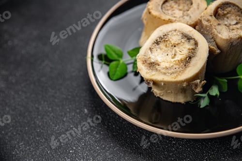 Preview: beef bones bone marrow food second course delicious fresh delicious healthy eating cooking meal food