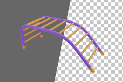 Preview: Monkey Bars 3D Icon
