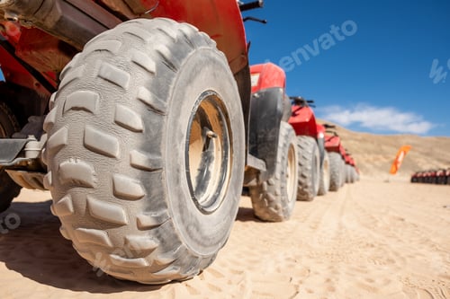 Preview: Exciting quad motorbike safari adventure in the stunning Sinai desert of Sharm el Sheikh, Egypt