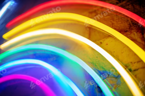 Preview: Abstract rainbow background