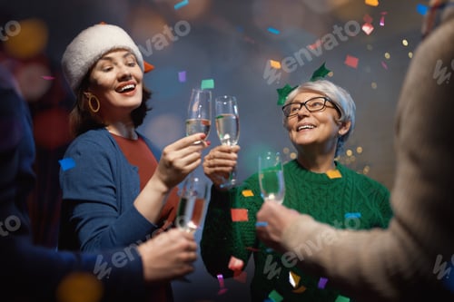 Preview: People are having fun and celebrating holidays.