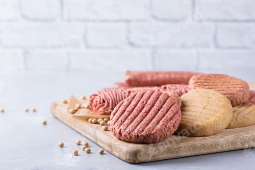 Preview: Variety of plant based meat, food to reduce carbon footprint