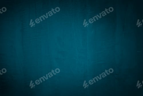 Preview: Vintage grunge blue concrete texture studio wall background with vignette.