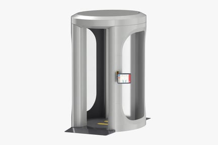 Full Body Security Scanner with Functional Screen