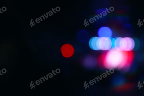Preview: Blurred view of open air festival