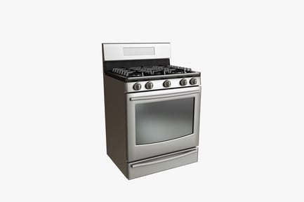 Preview: Stainless Steel Gas Range Oven