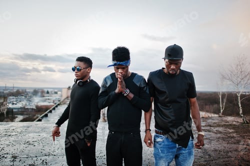 Preview: Three rap singers band on the roof