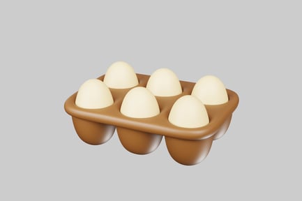 Preview: Half dozen fresh eggs