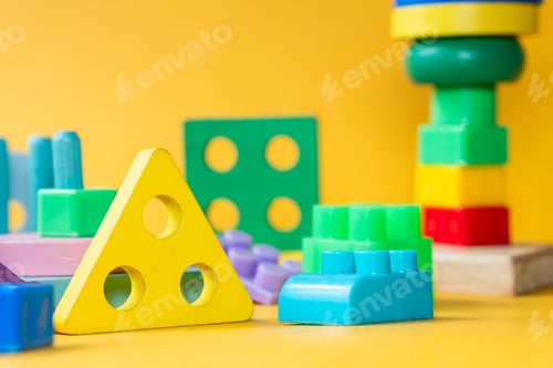 Preview: Colorful Children Building Blocks and Toys