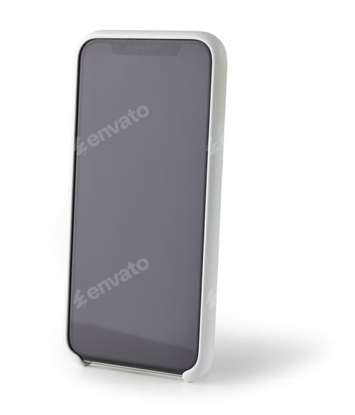Preview: smartphone isolated on white
