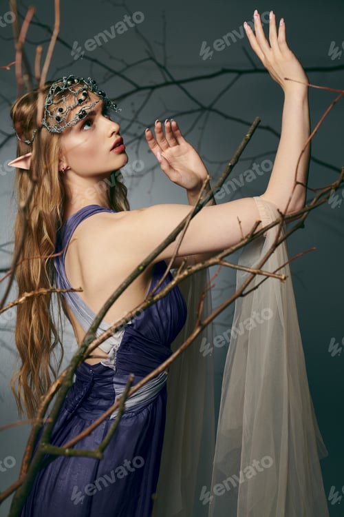 Preview: The blue dress fairy: a young womans encounter with nature