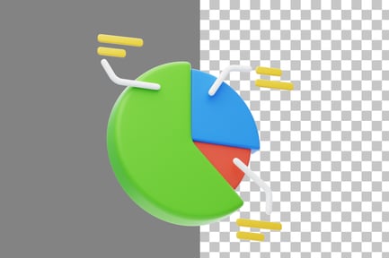 Preview: Diagram 3D Icon