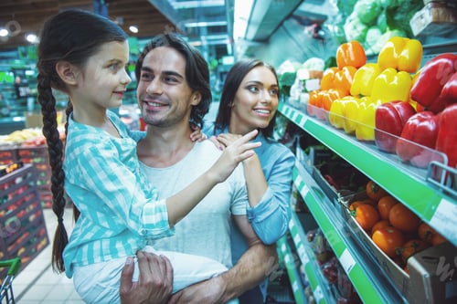 Preview: Family in the supermarket