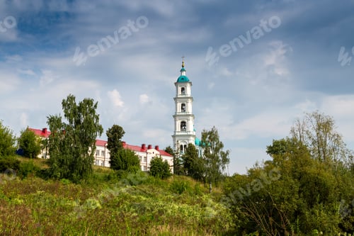 Preview: Yelabuga city from a bird's eye view