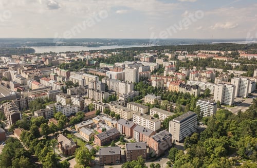 Preview: Aerial view of Tampere