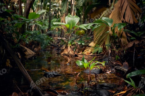 Preview: Stream in the middle of jungle