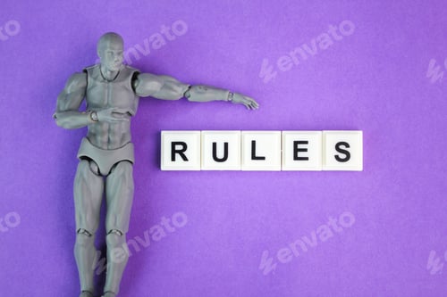 Preview: little people with rule words