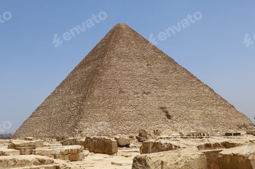 Preview: Majestic Pyramid Standing Tall Under Clear Blue Sky