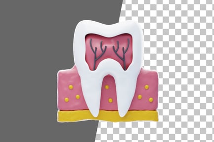 Preview: Dental Nerve 3D Icon