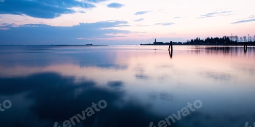 Preview: Sunset over the sea in Burano
