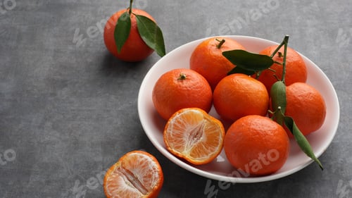 Preview: Fresh mandarin oranges fruit or jeruk santang madu