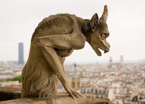 Preview: Chimera of Notre Dame de Paris.