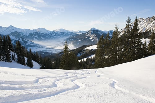 Eine Winterszene