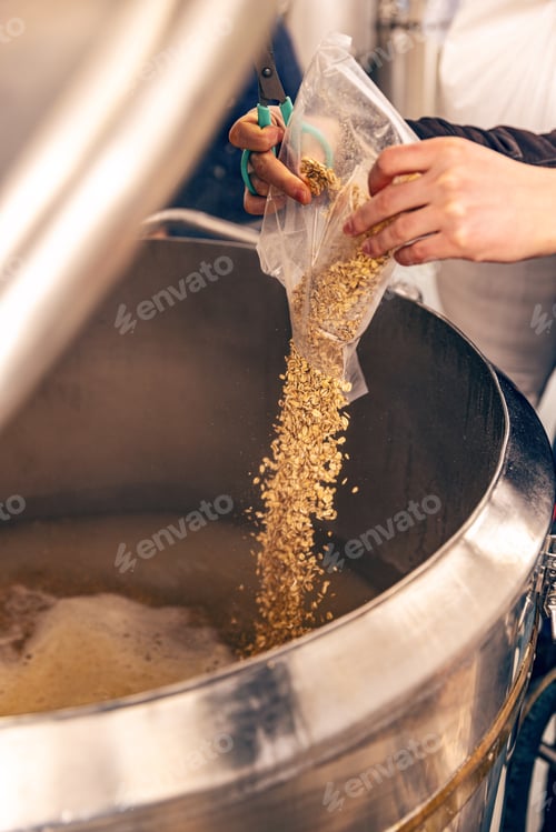 Preview: Brewer working in small brewery