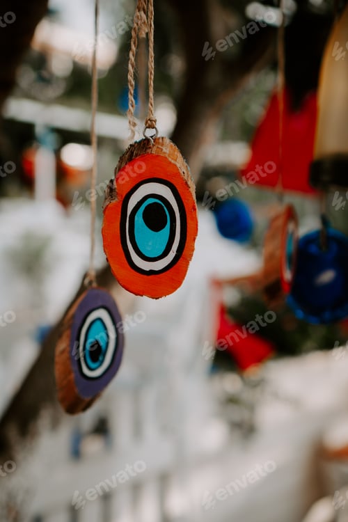 Preview: Traditional turkish amulet Nazar, Turkish Evil eye, Nazar boncugu. Turkish eye-shaped amulet