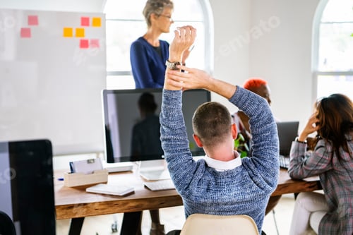 Preview: Business team working on a plan