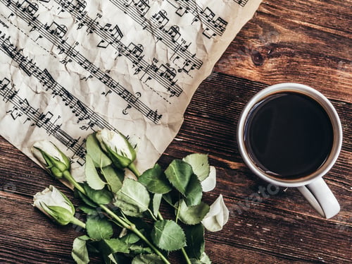 Preview: Coffee music background