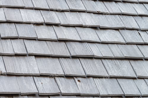 Preview: Closeup shot of roof shingles background and texture