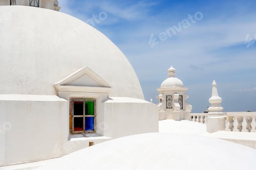 Preview: Rooftop of the Cathedral-Basilica of the Assumption of the Blessed Virgin Mary in Leon, Nicaragua.