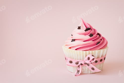 Preview: Pink cupcake