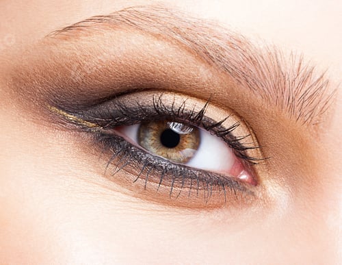 Preview: Closeup Shot Of Woman Eye With Day Makeup