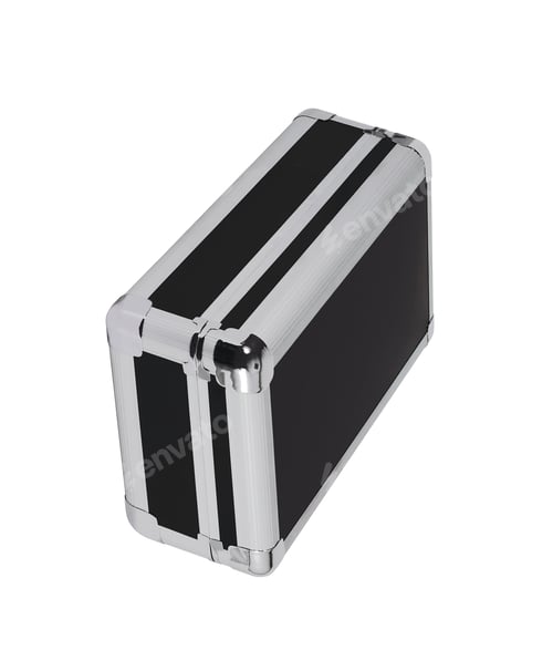 Preview: black briefcase isolated on white background