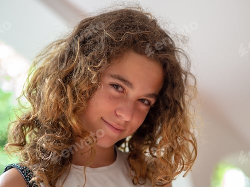 Preview: Close-up photograph of Valeria, aged 10