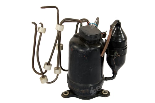 Preview: Old electric compressor (isolated)