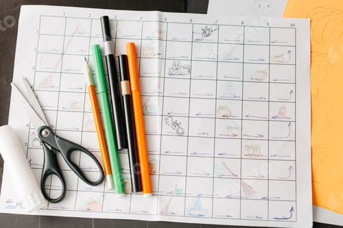 Preview: Creating Halloween-themed board game. DIY craft ideas for children