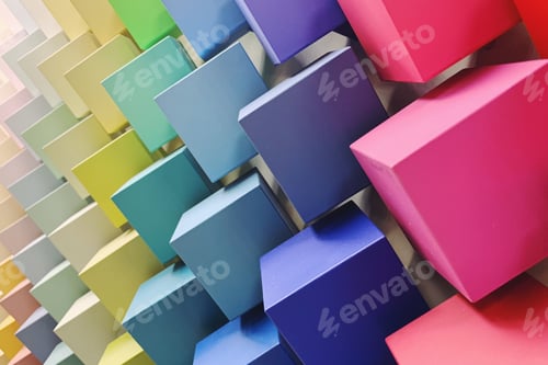 Preview: Rainbow Paint Color Palette