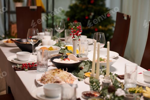 Preview: Table Served for New Year Dinner