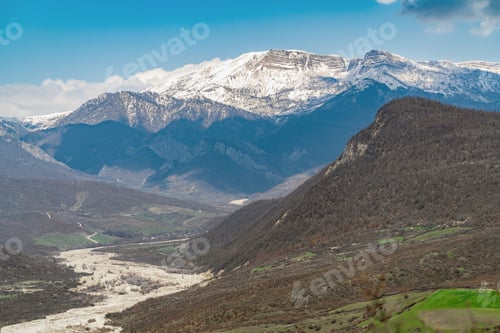 Preview: Mountain landscape with river