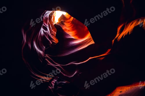 Preview: Beautiful colors at the Antelope canyon, Arizona
