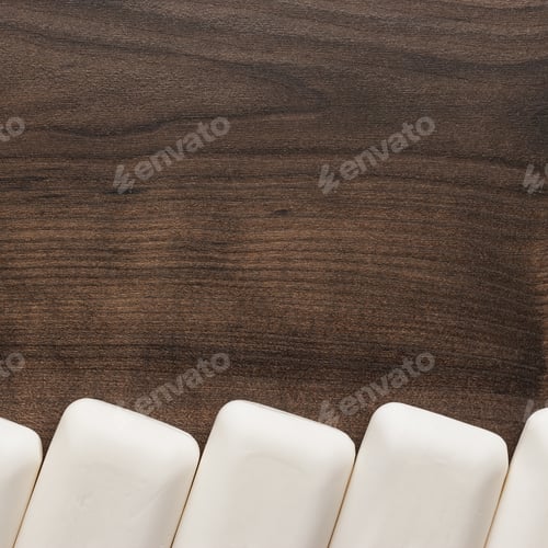 Preview: Soap Bars On The Wooden Table