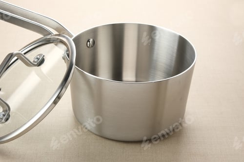 Preview: Stainless steel saucepan