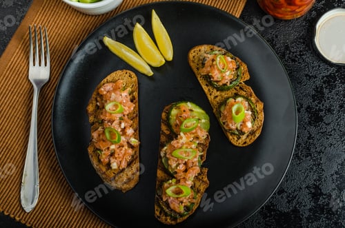 Preview: Salmon tartar