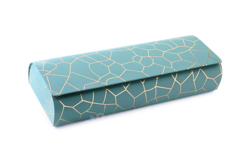 Preview: One stylish glasses case isolated on white